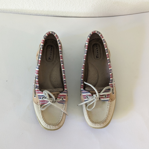 Sperry Angelfish Striped Boat Shoes - Picture 3 of 12